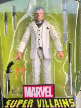 Marvel Jigsaw Action Figure — White Suit with Black Accents